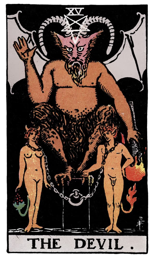 The Devil tarot card meaning