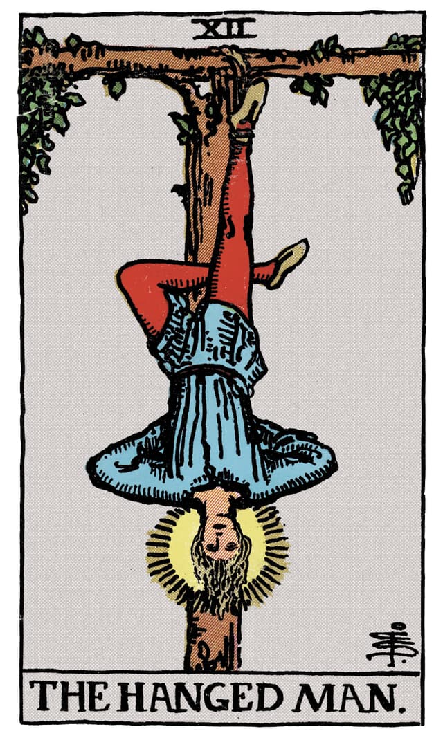 The Hanged Man tarot card meaning
